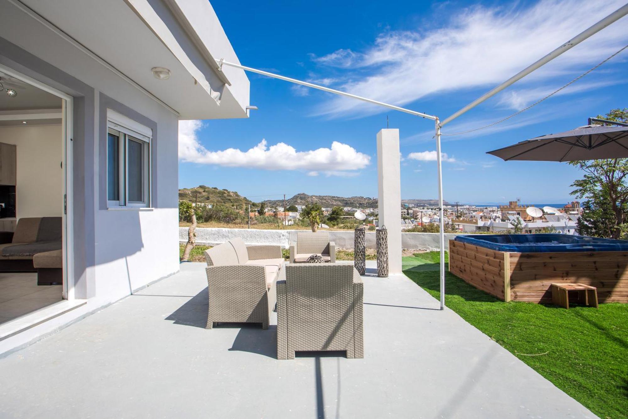 Sunny Villa Faliraki Bagian luar foto